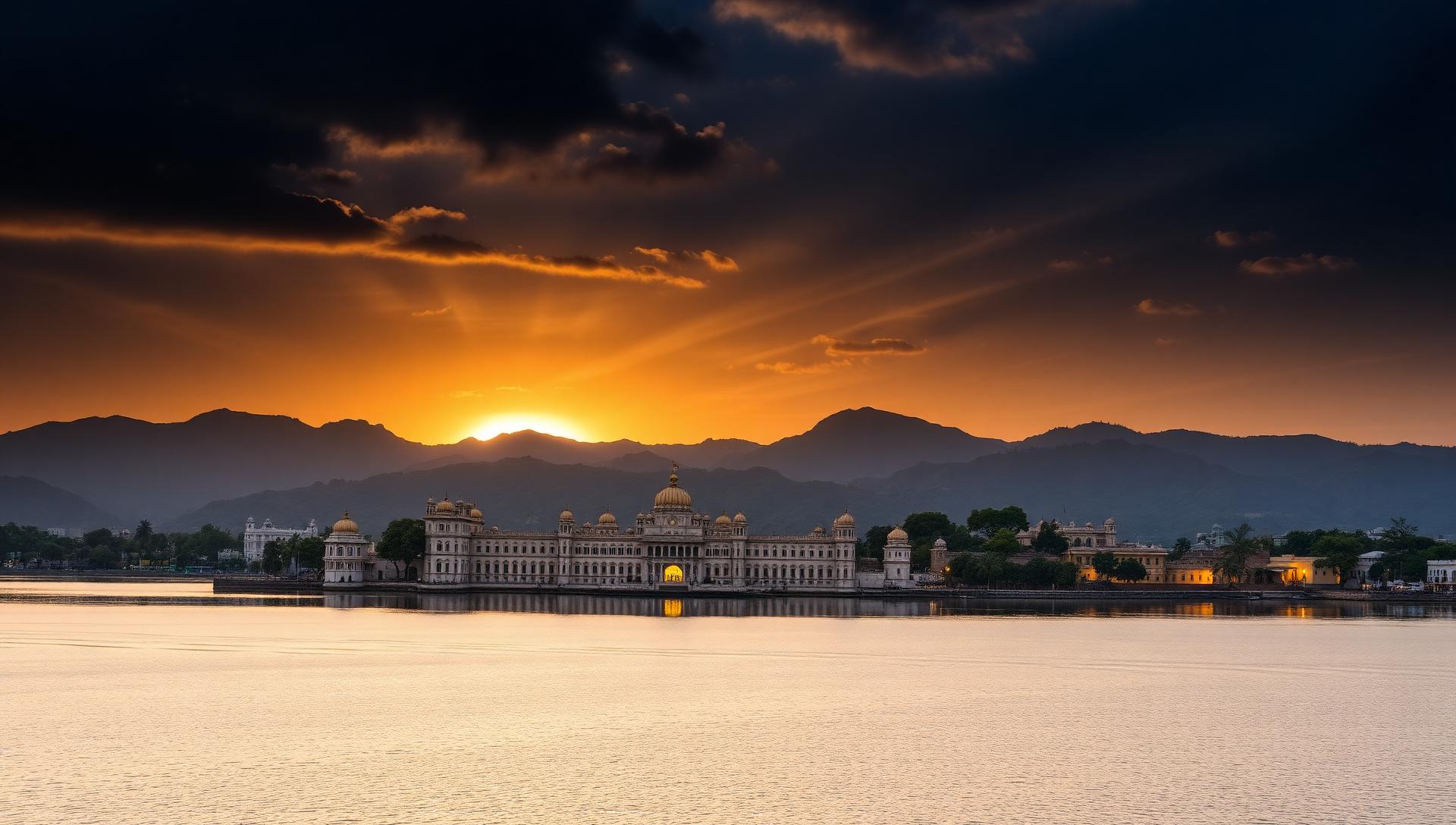 Udaipur skyline